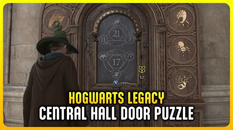 central hall door puzzle|Hogwarts Legacy